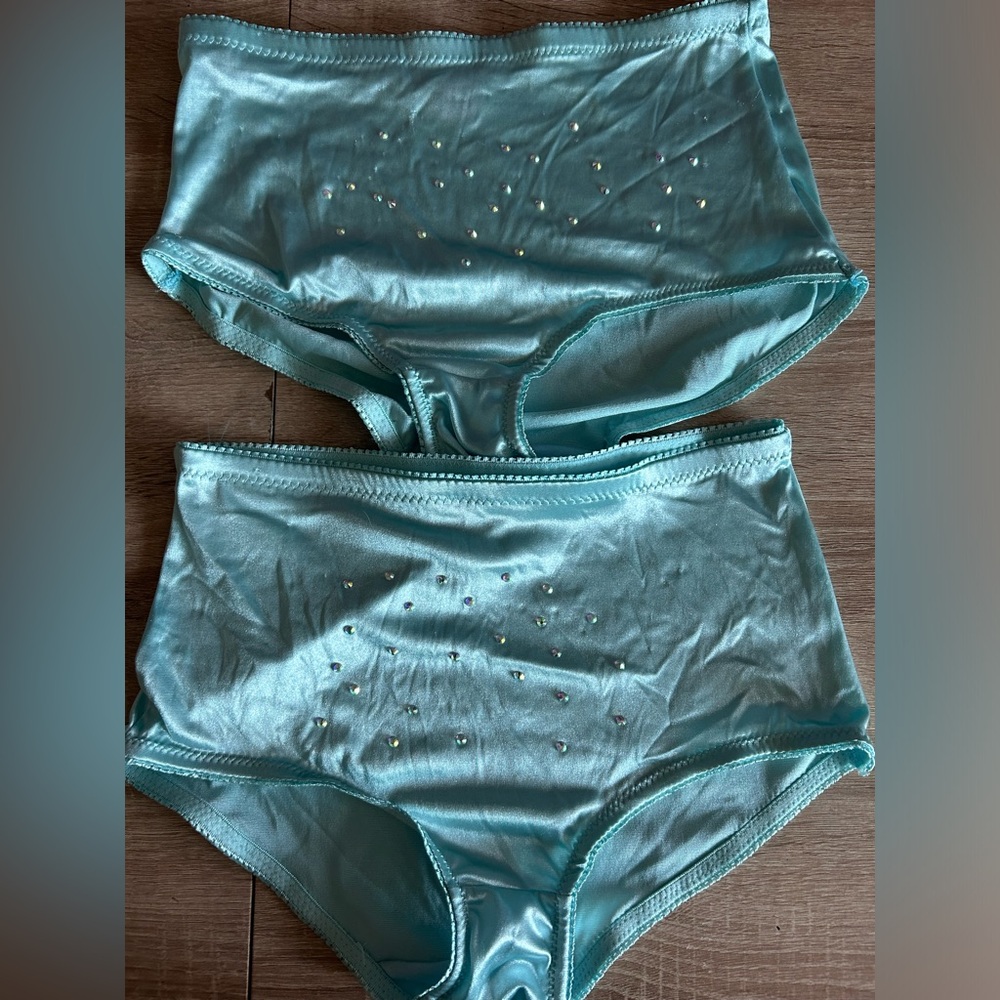 Rhinestoned Bottoms